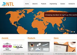 LED Electronics Website Design & Development