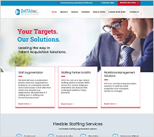 High quality website design for manufacturing company