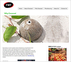 Website design for Muscat company