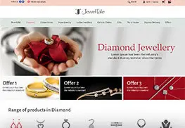 website development for  luxury jewellery