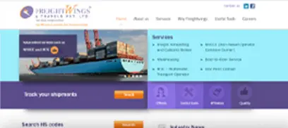 Website for Shipping Companies