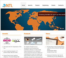 Website design for NOIDA-based corporate 