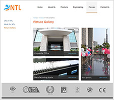 Visually stunning corporate website design