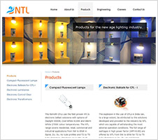 LED Electronics Website Design & Development